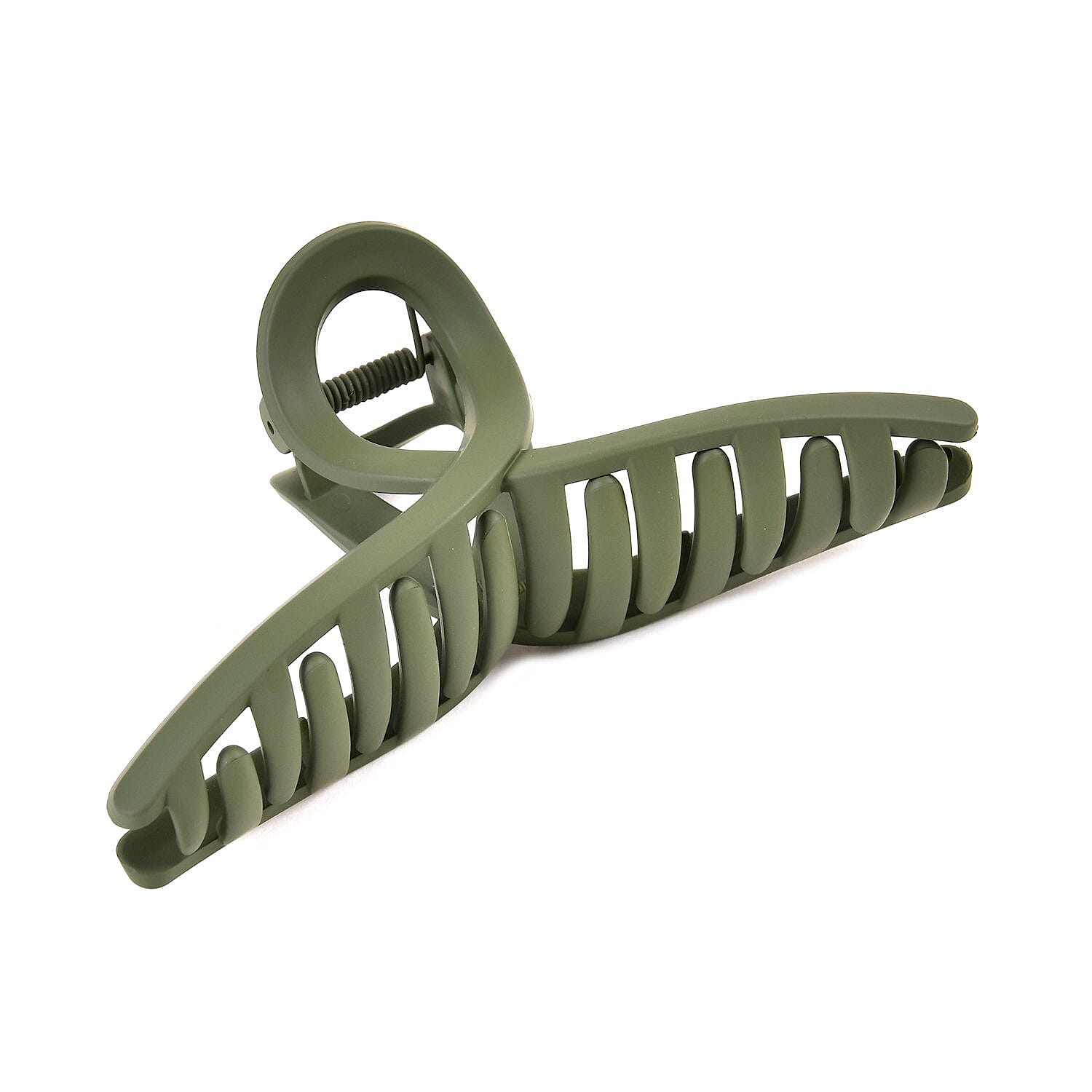 Set of 12 Hair Claw Clips (13cm) - Multi