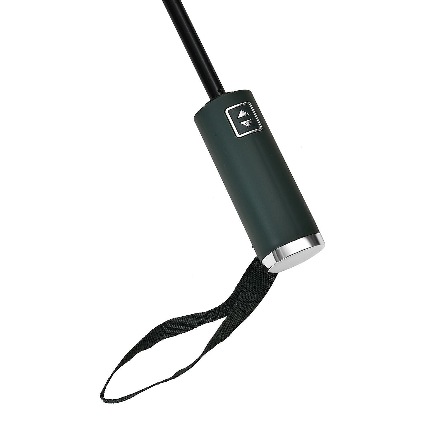 Auto Open & Close Folding Floral Pattern Umbrella with Colour Change - Green