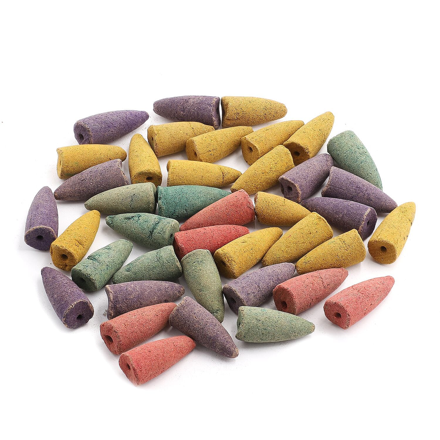 Buddha Smoke Fountain (H - 19cm) With Incense Cones (40) - Charcoal