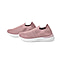 Knit Vented Slip On Trainers with Crystal Decorative Outer Shell
