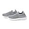 Knit Vented Slip On Trainers with Crystal Decorative Outer Shell