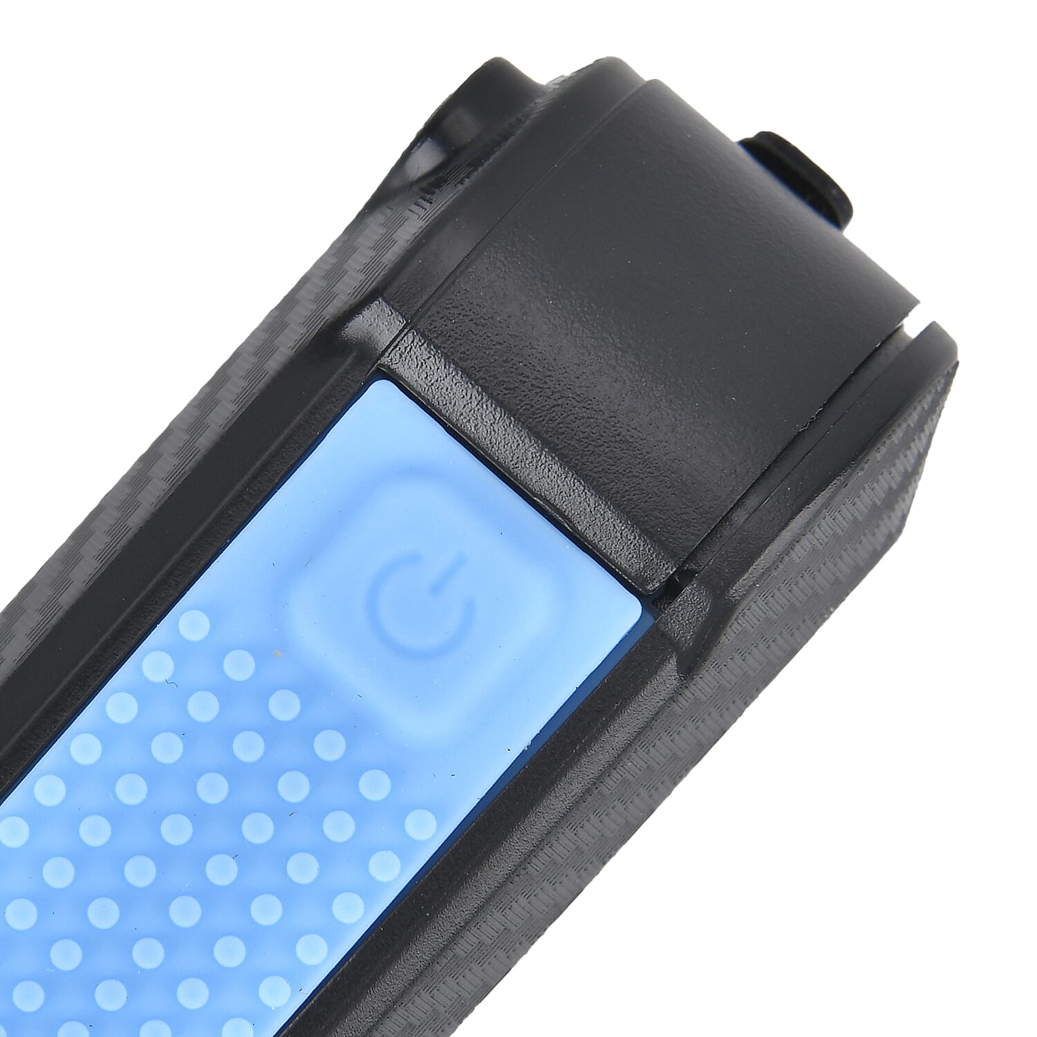 Multifunctional Solar Power Bank (Power 10000 mAh) with Wireless Charging (Inc. Type C, Micro USB & Lightning Cable) - Blue & Black