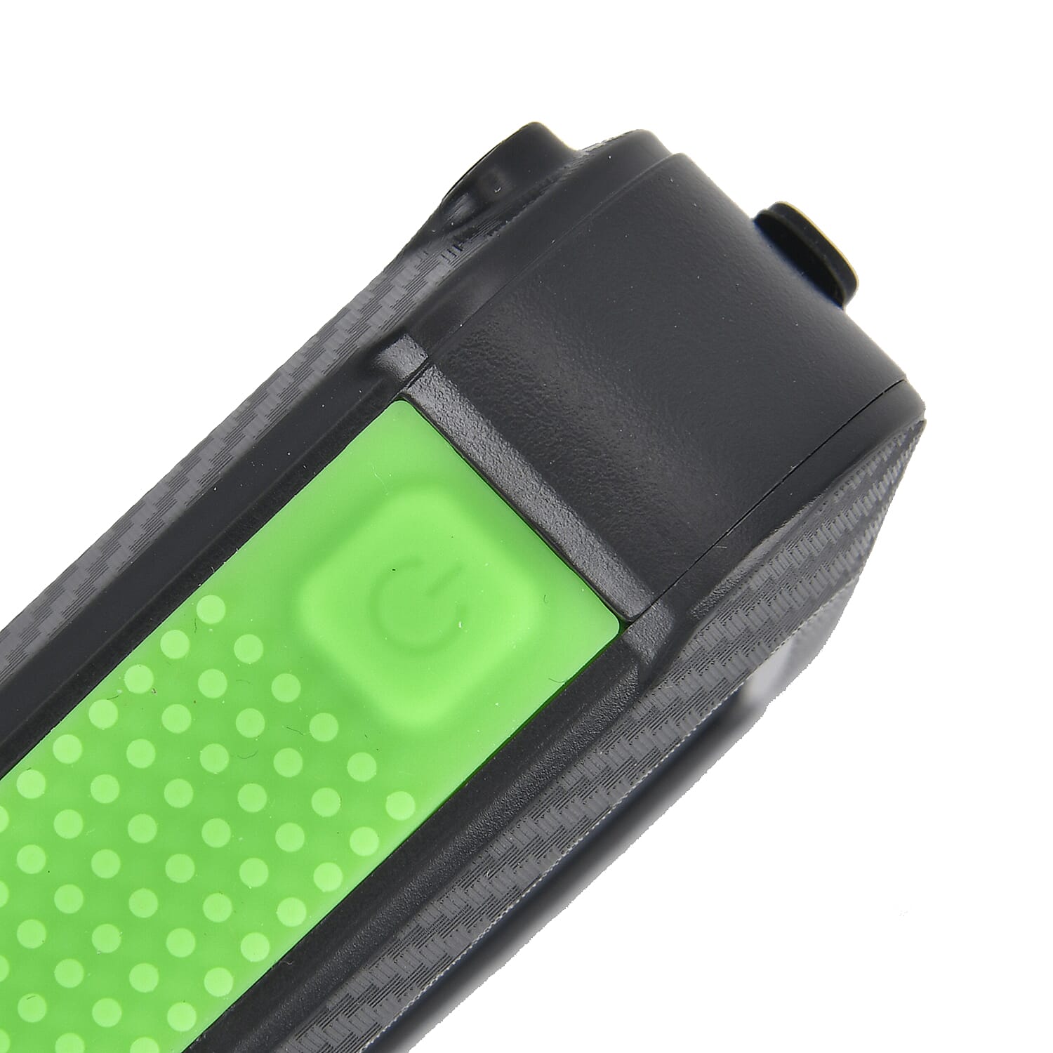 Multifunctional Solar Power Bank (Power 10000 mAh) with Wireless Charging (Inc. Type C, Micro USB & Lightning Cable) - Green & Black