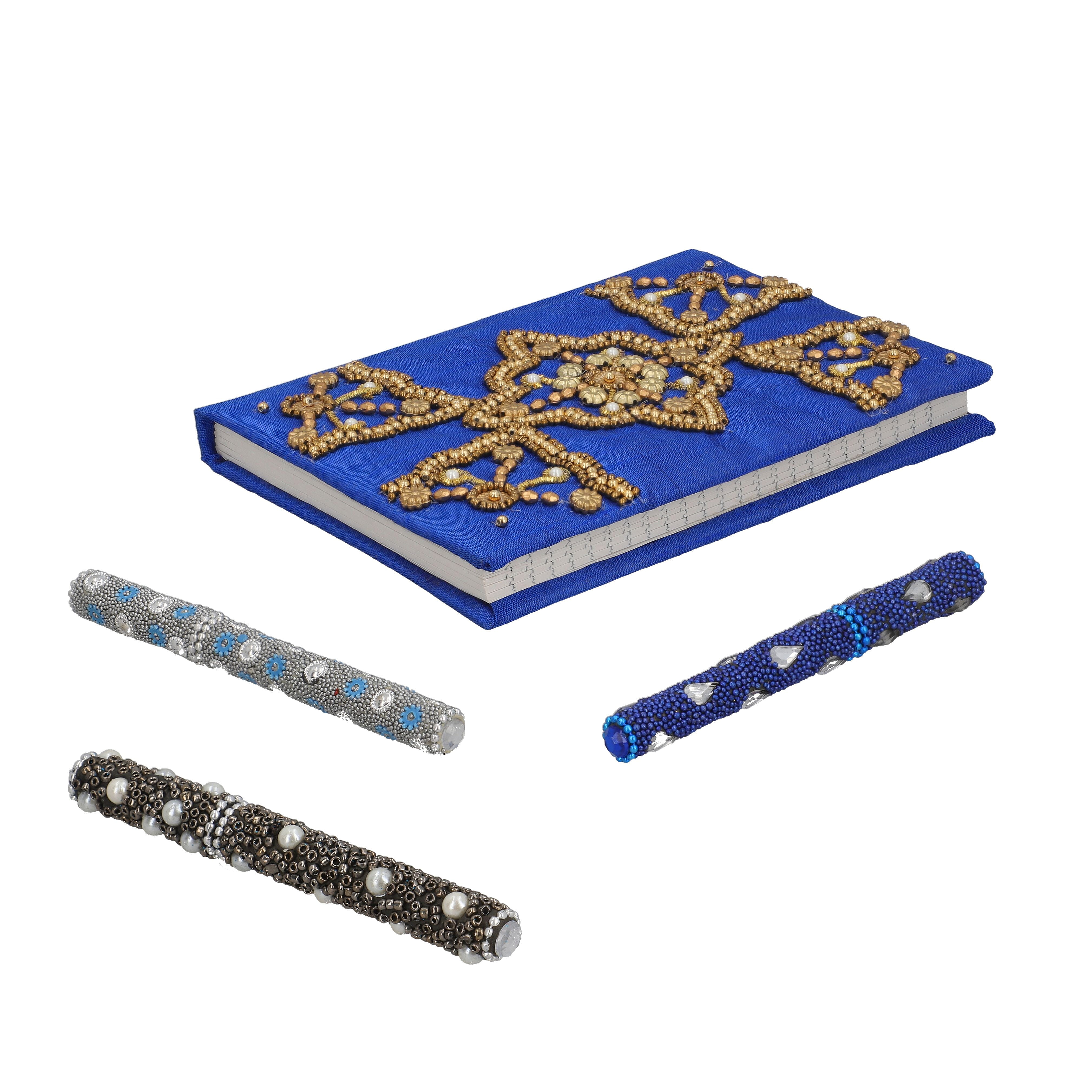 Journal and Diary - Blue & Blue