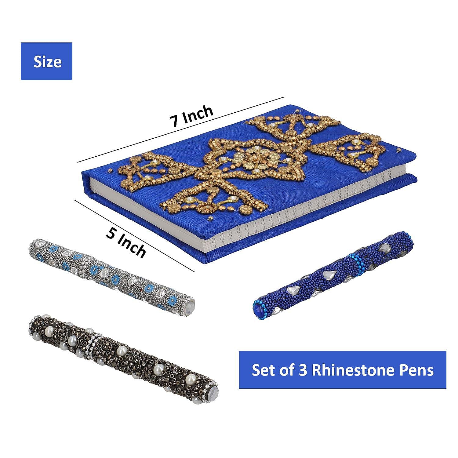 Journal and Diary - Blue & Blue