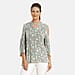 TAMSY Viscose Printed Top - Beige