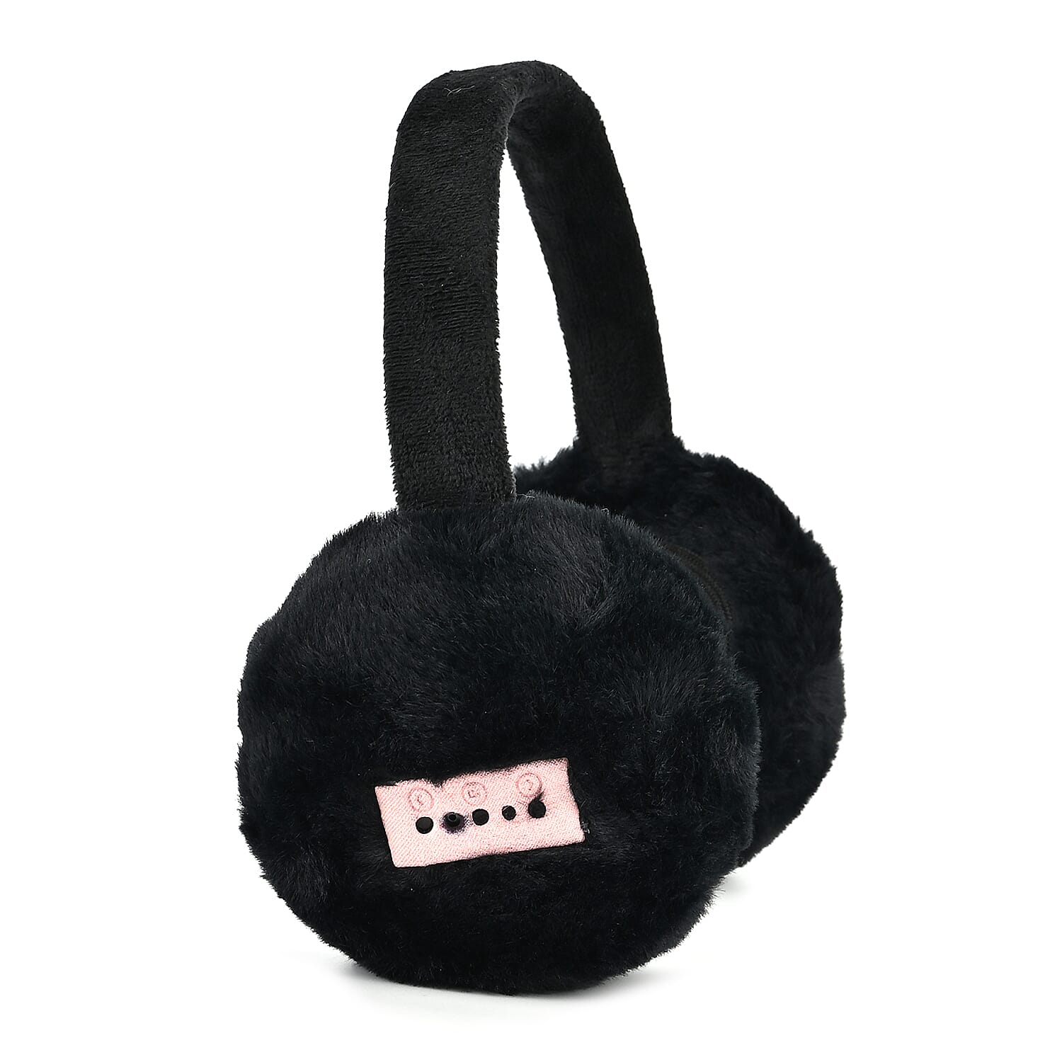 Plush Bluetooth Cushioned Headphone - Black