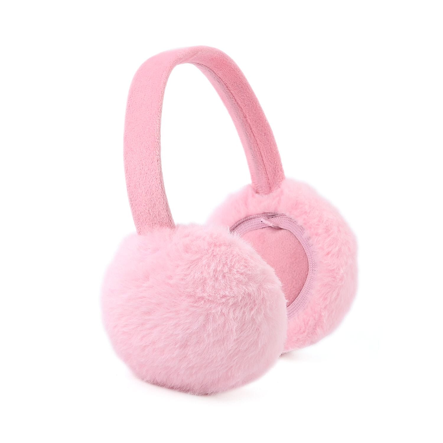 Plush Bluetooth Cushioned Headphone - Pink