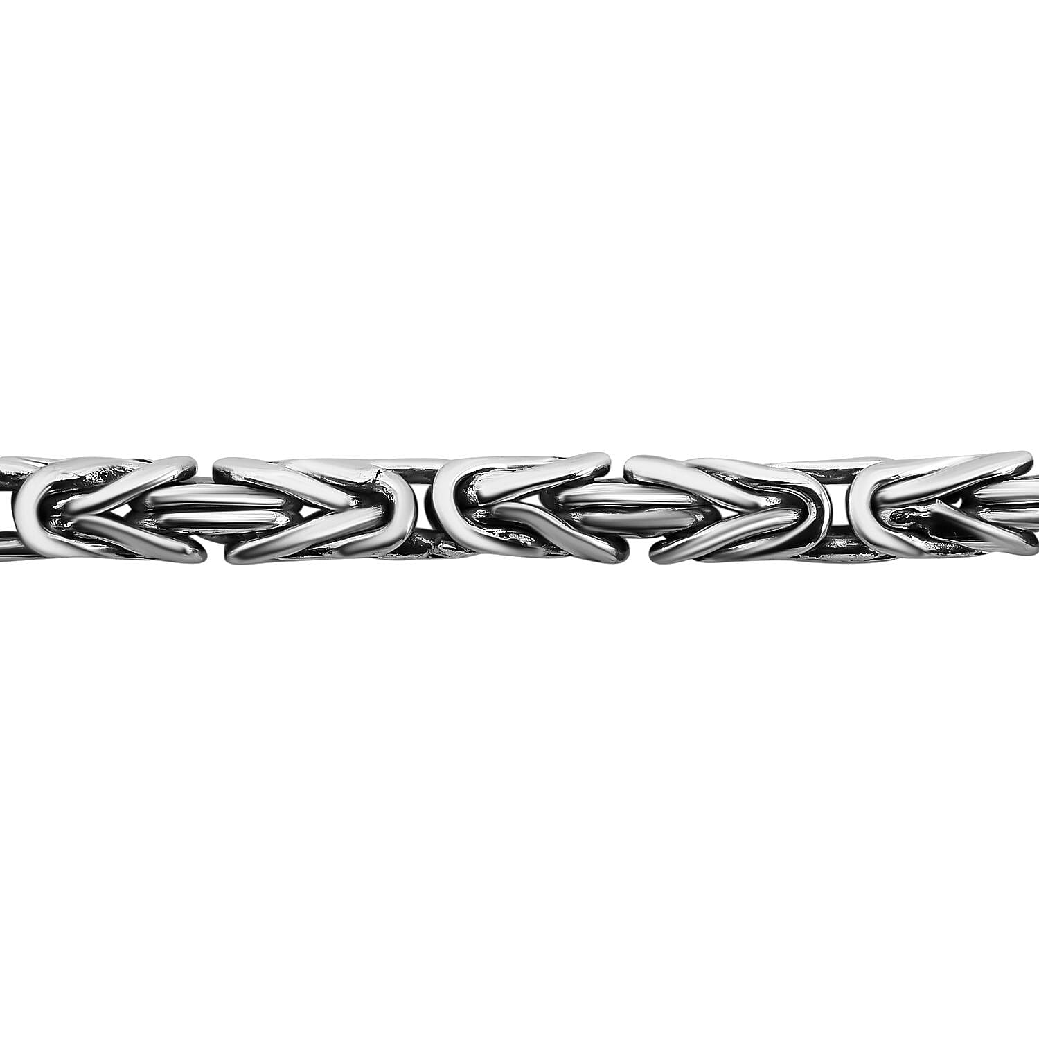 Royal Bali Collection - Handmade Sterling Silver Borobudur Necklace (Size - 20), Silver Wt. 21.50 Gms