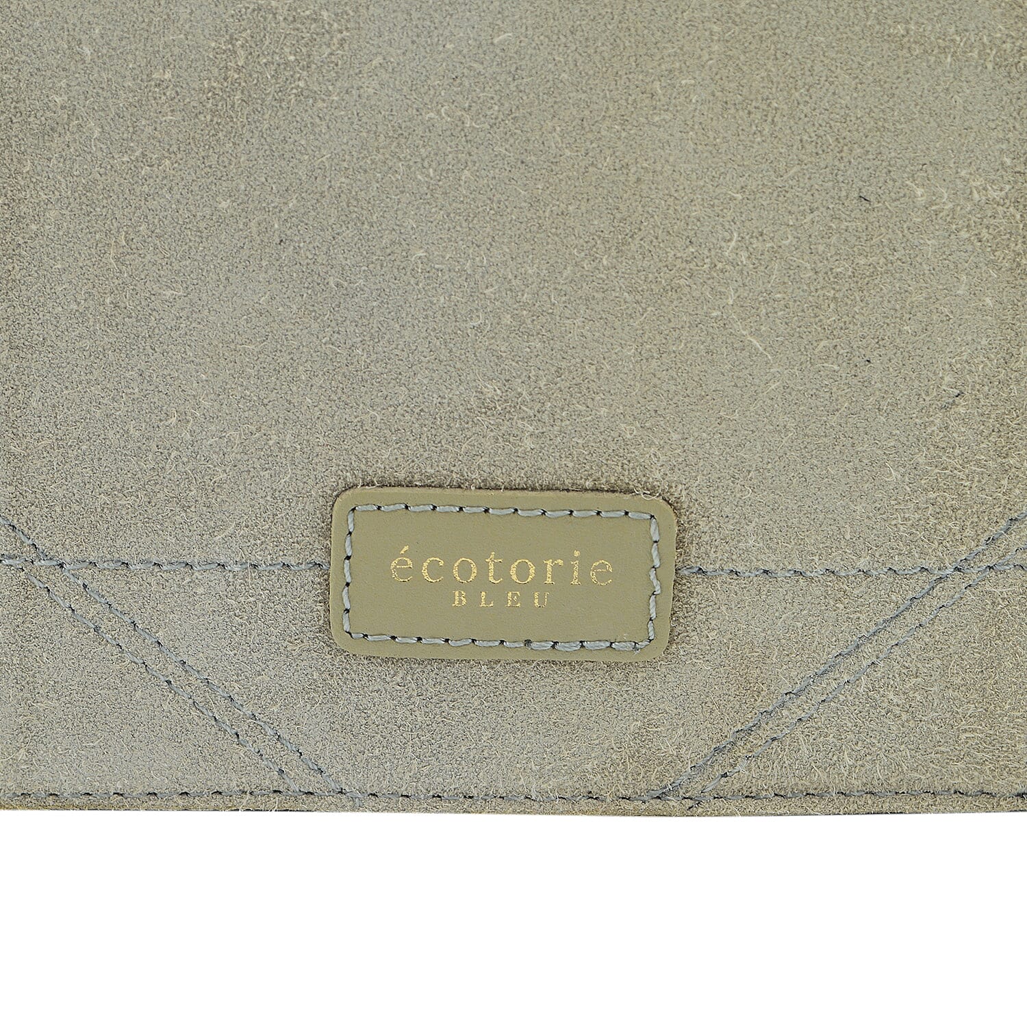 Leather Crossbody Bag - Beige
