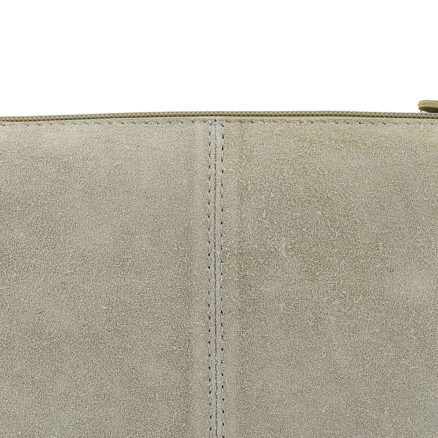 Leather Crossbody Bag - Beige