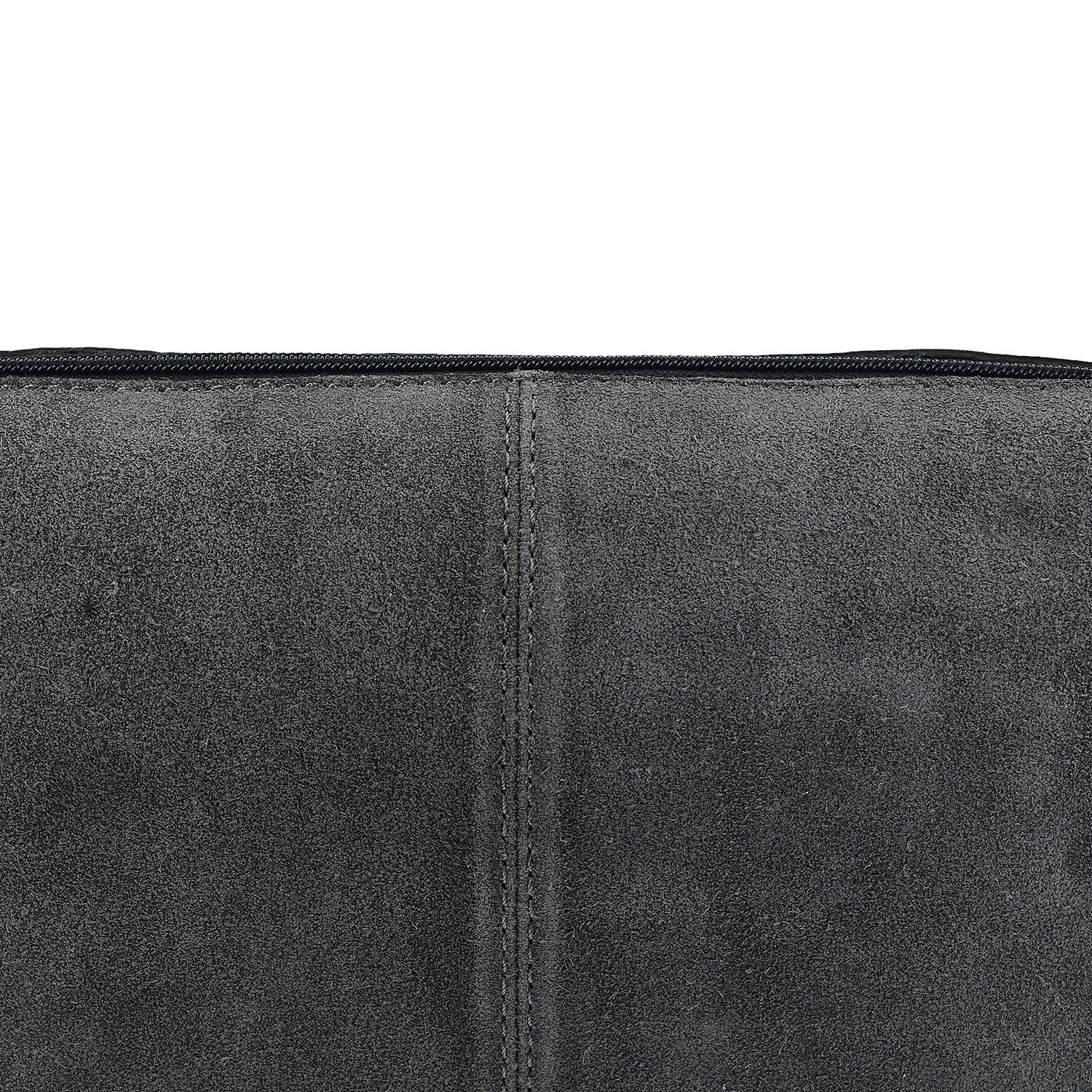 Closeout - Ecotorie Genuine Leather Leopard Printed Crossbody Bag With Shoulder Strap - Navy