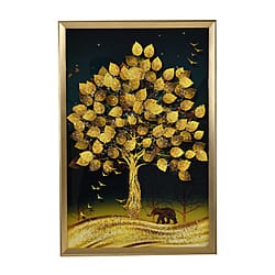 Butterfly Crystal Wall Painting With PS Frame