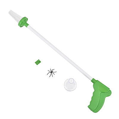 Insect Catcher with Long Handle and Soft Bristles - 7626763