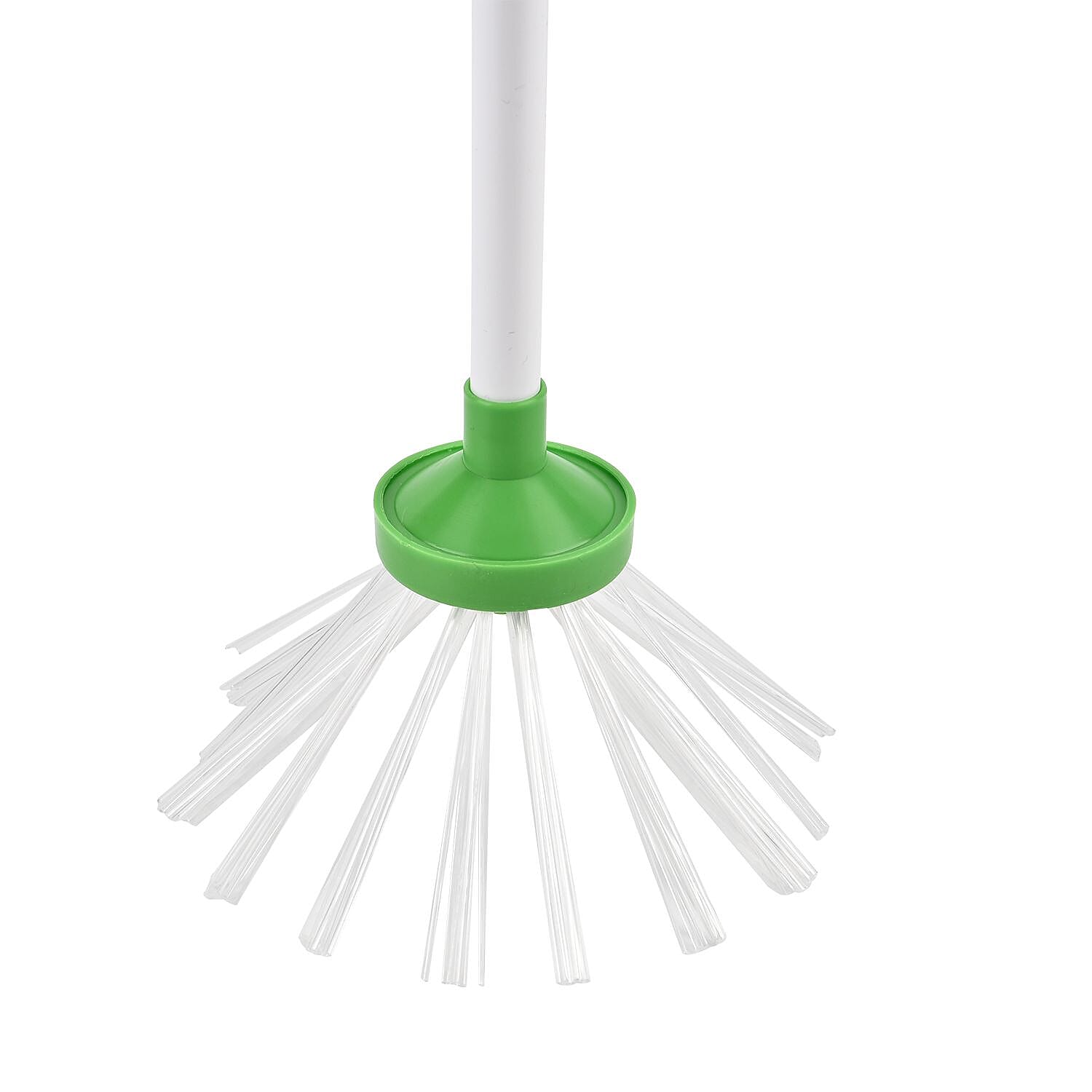 Insect Catcher with Long Handle & Soft Bristles (Size 65x13x6 cm) - Green