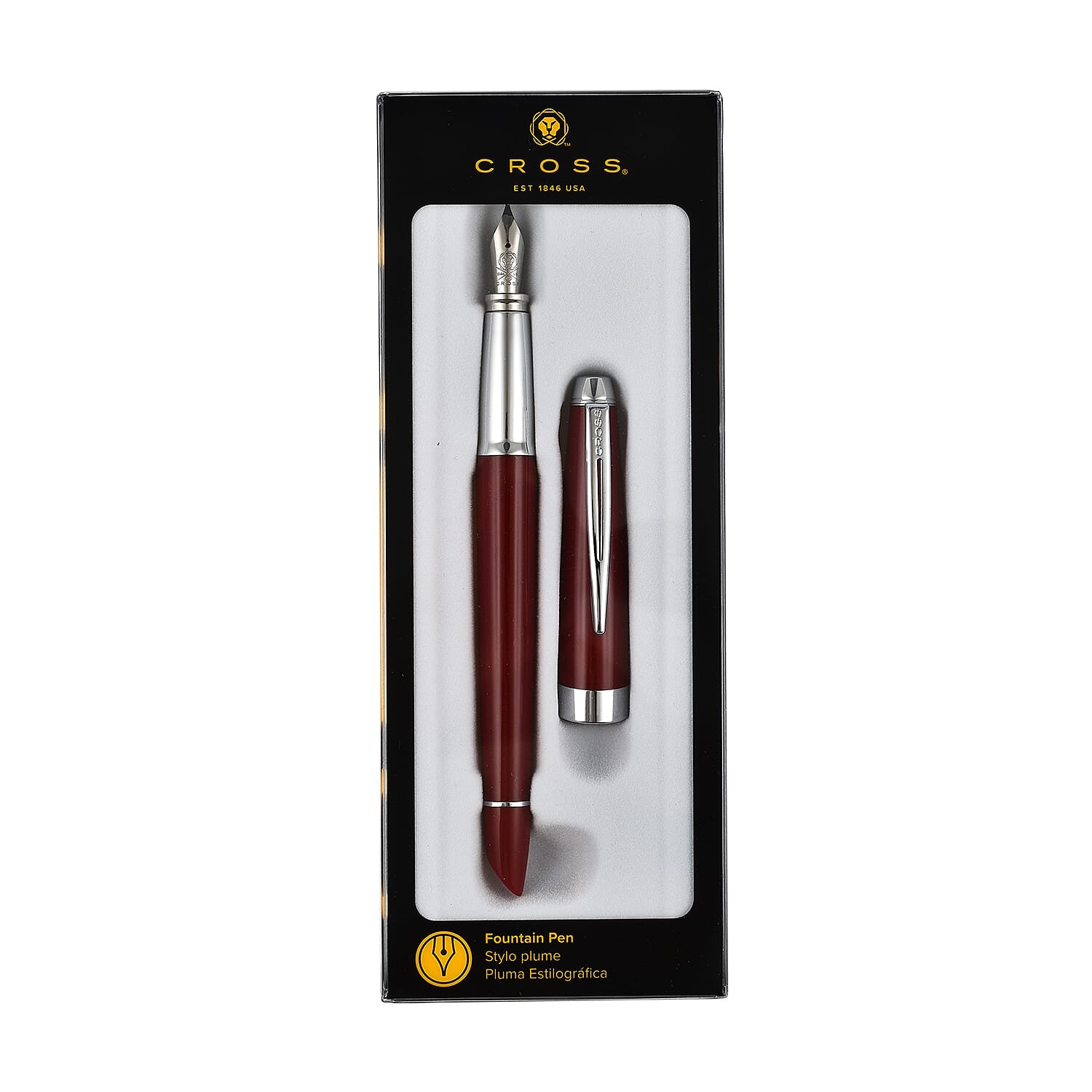 Designer Closeout Deal - Cross Aventura Fountain Pen - Red