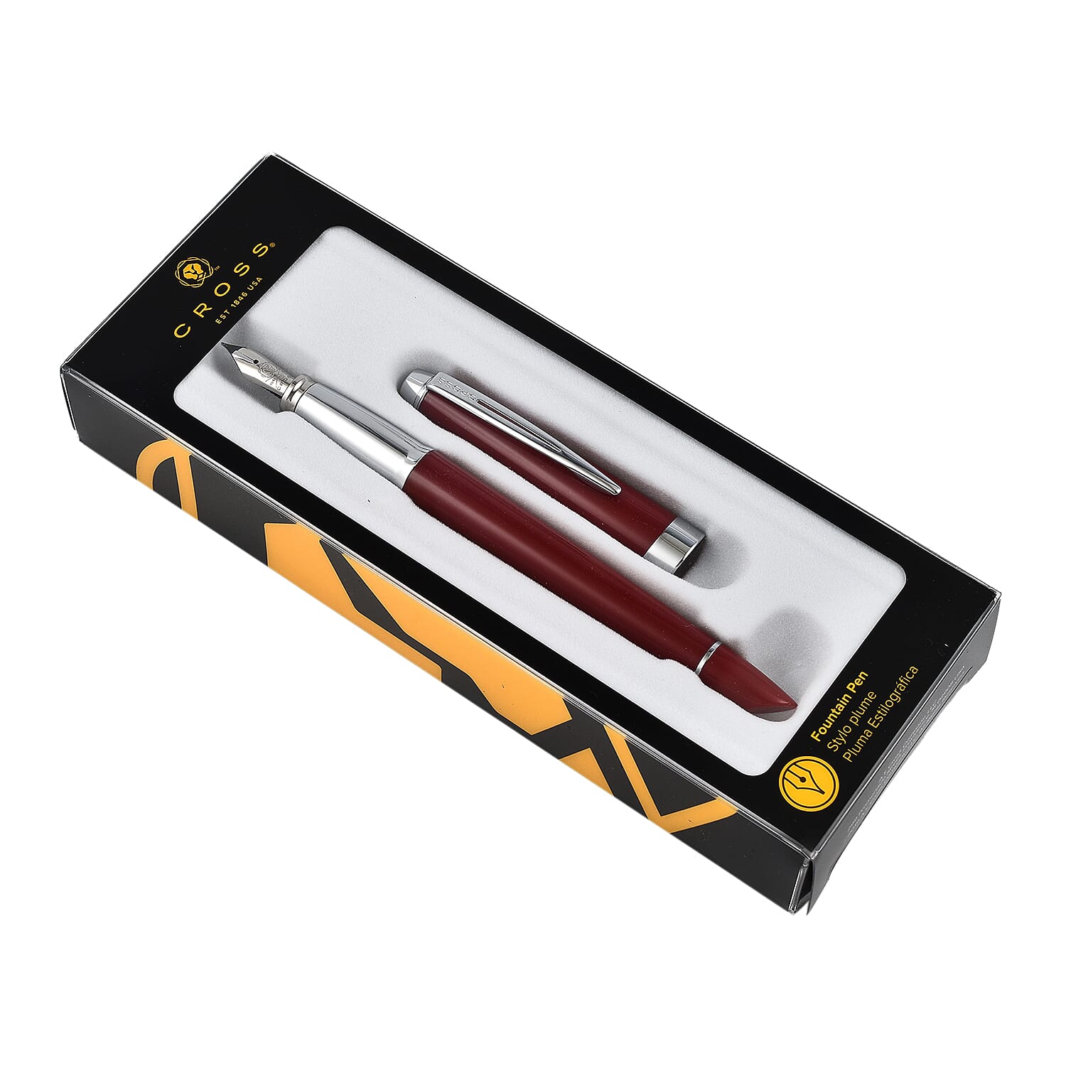Designer Closeout Deal - Cross Aventura Fountain Pen - Red