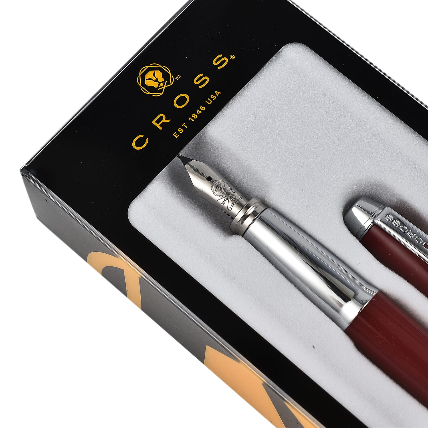 Designer Closeout Deal - Cross Aventura Fountain Pen - Red