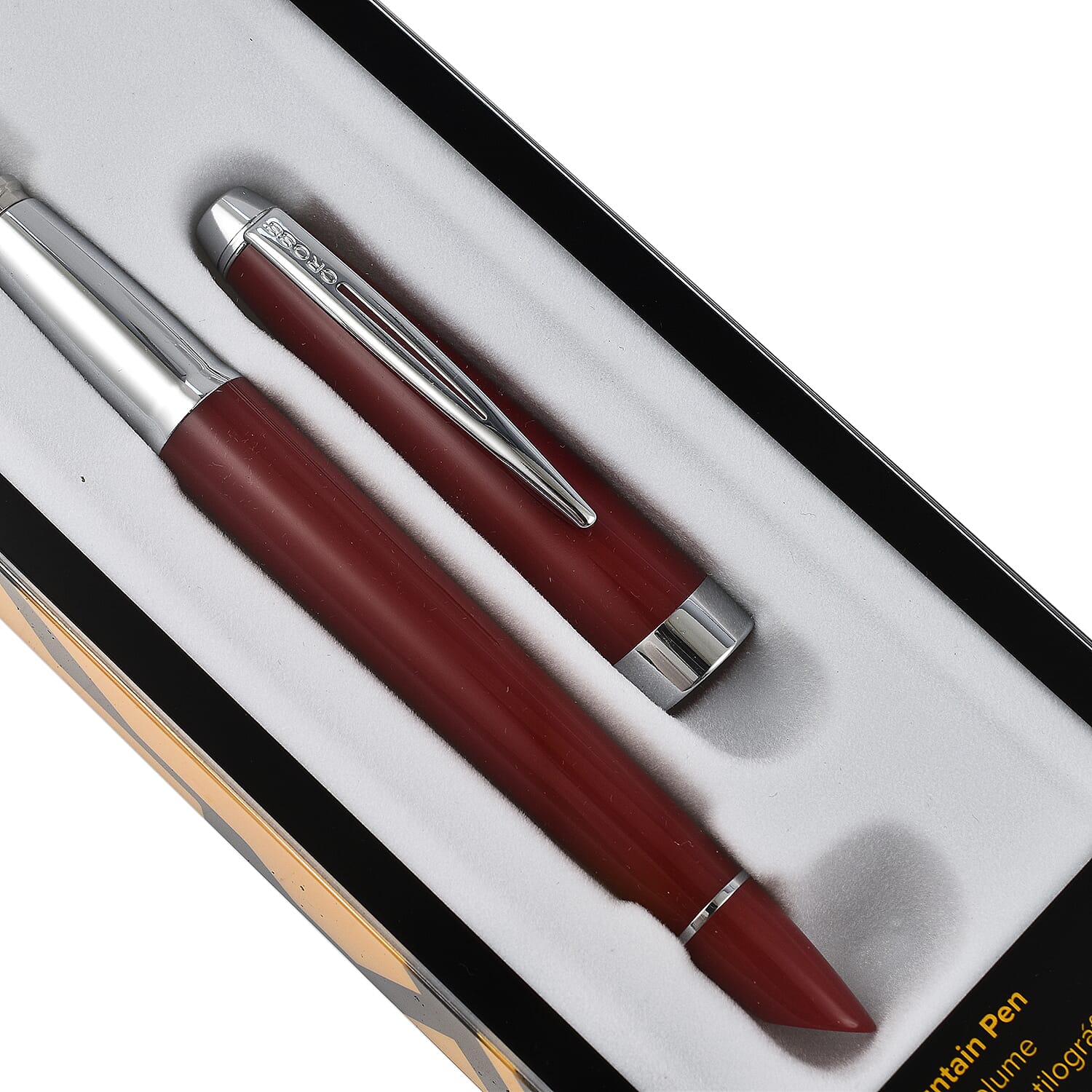 Designer Closeout Deal - Cross Aventura Fountain Pen - Red