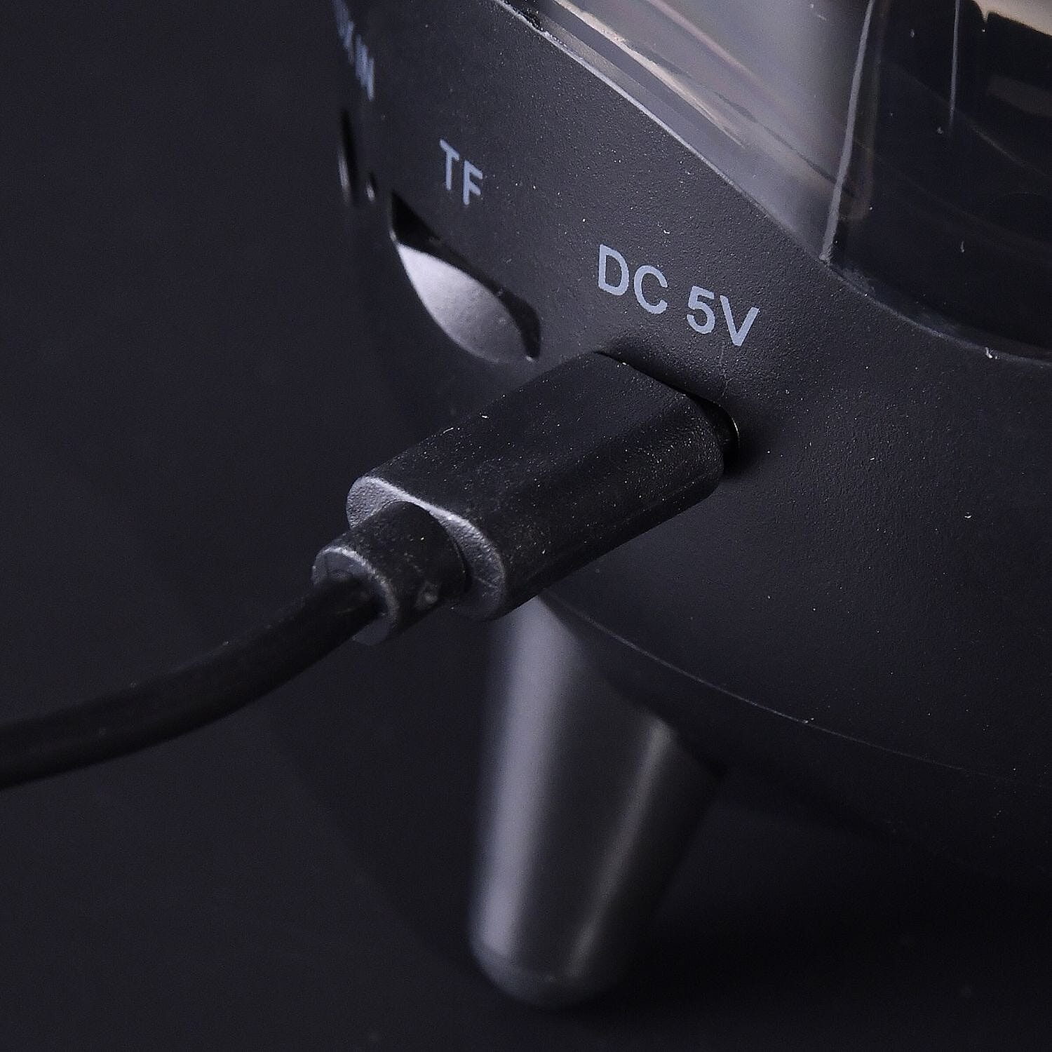 Portable Multi-Functional Wireless Bluetooth Speaker with Night Light (1200Ah Battery, 2.402-2.480GHz, 3 Omega 5Wx1) - Black