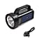 Rechargeable and Portable Multi-Functional Flashlight with Bluetooth Speaker - Red & Black