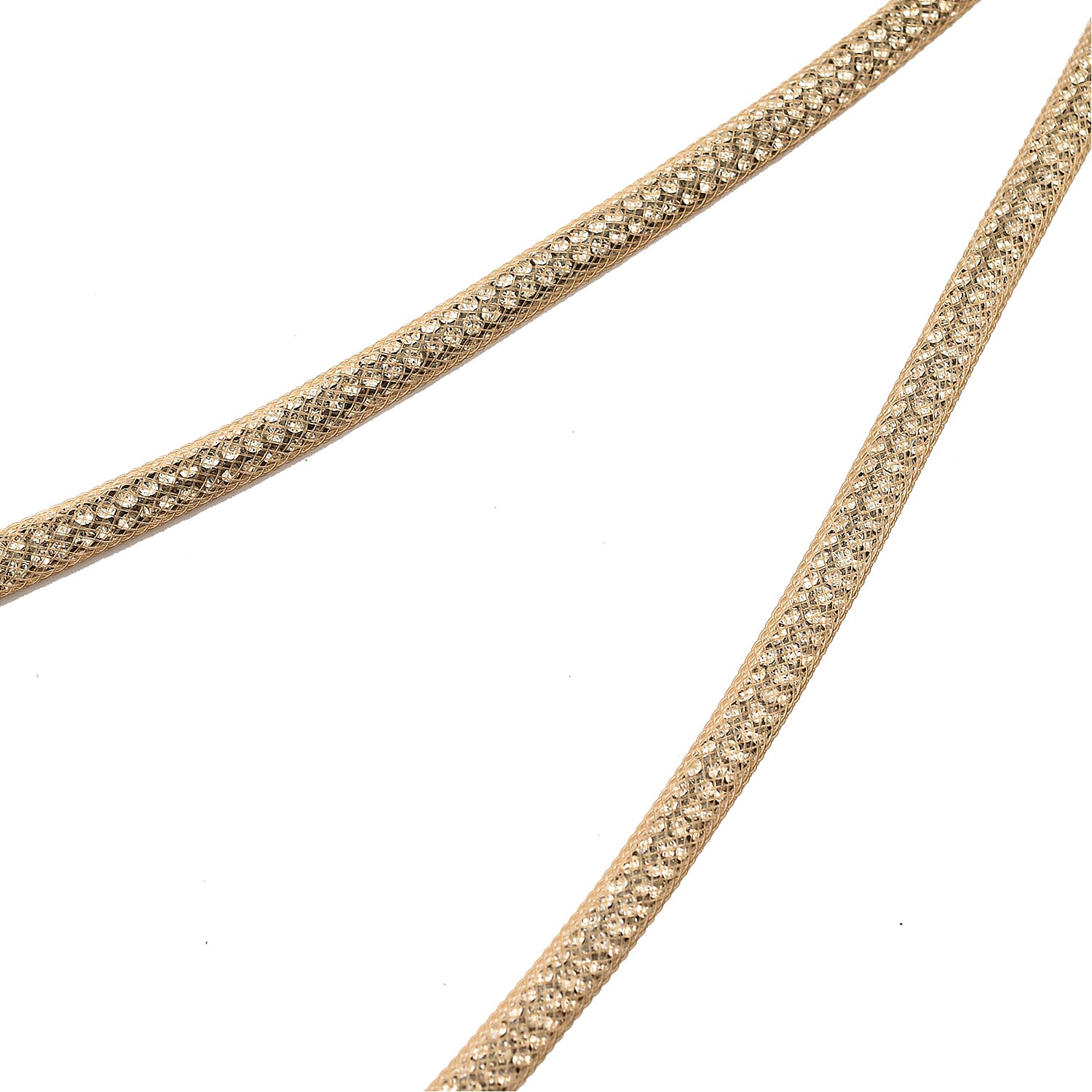 Universal Hanging Neck Phone Strap Decorated with Rhinestones (1.5 m) - Gold