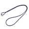 Rhinestone-Decorated Phone Neck Strap - Purple