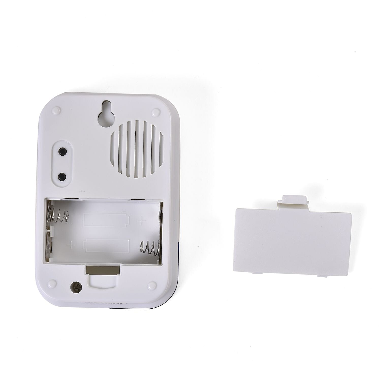 Battery-operated Wireless Doorbell with Remote Control (100 mts) - White & Blue