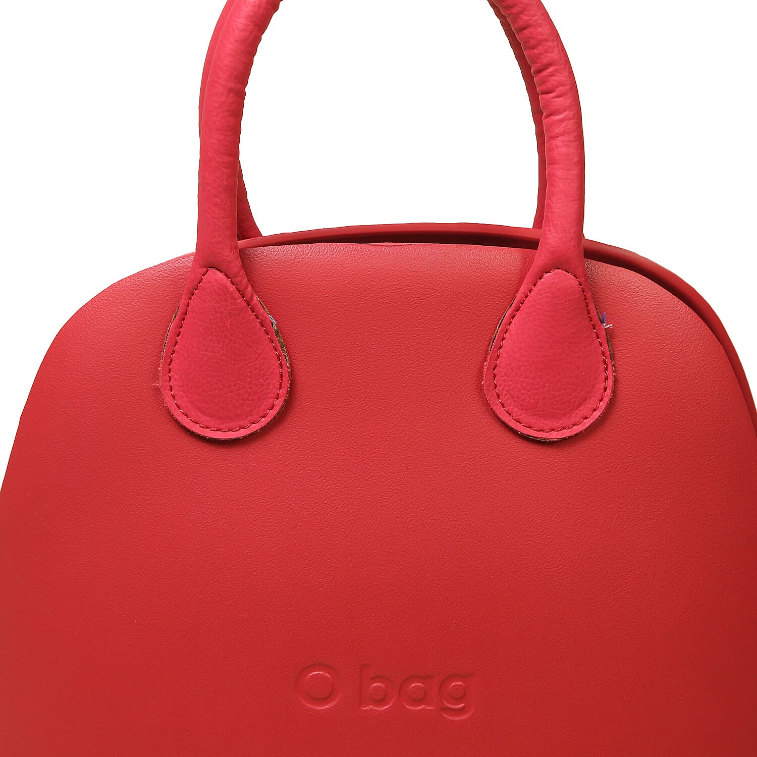 Italian O FIFTY Handbag with Small Handle (Size 38x30x13cm) - Red