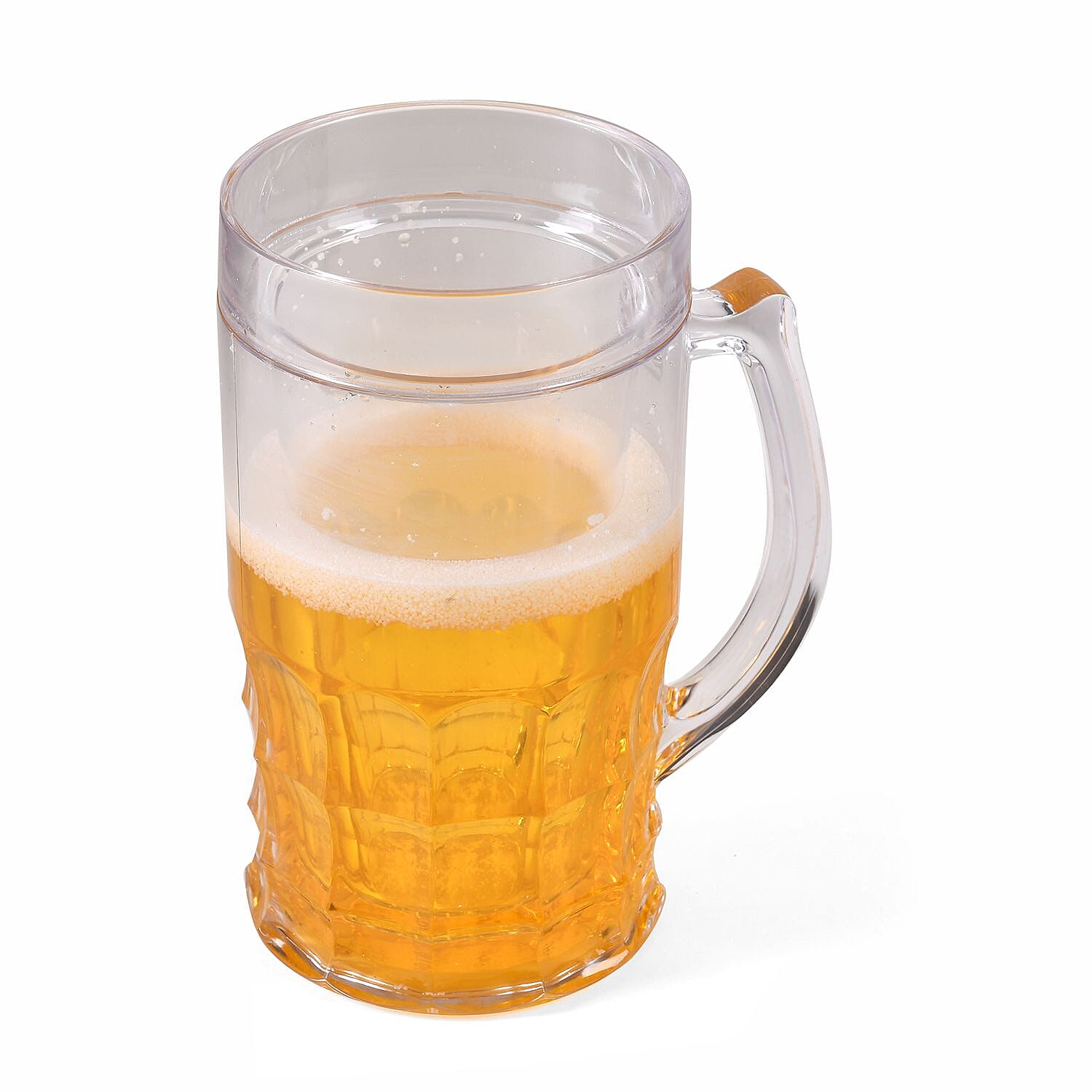 Simulation Beer Mug Craft (450ml) - Transparent