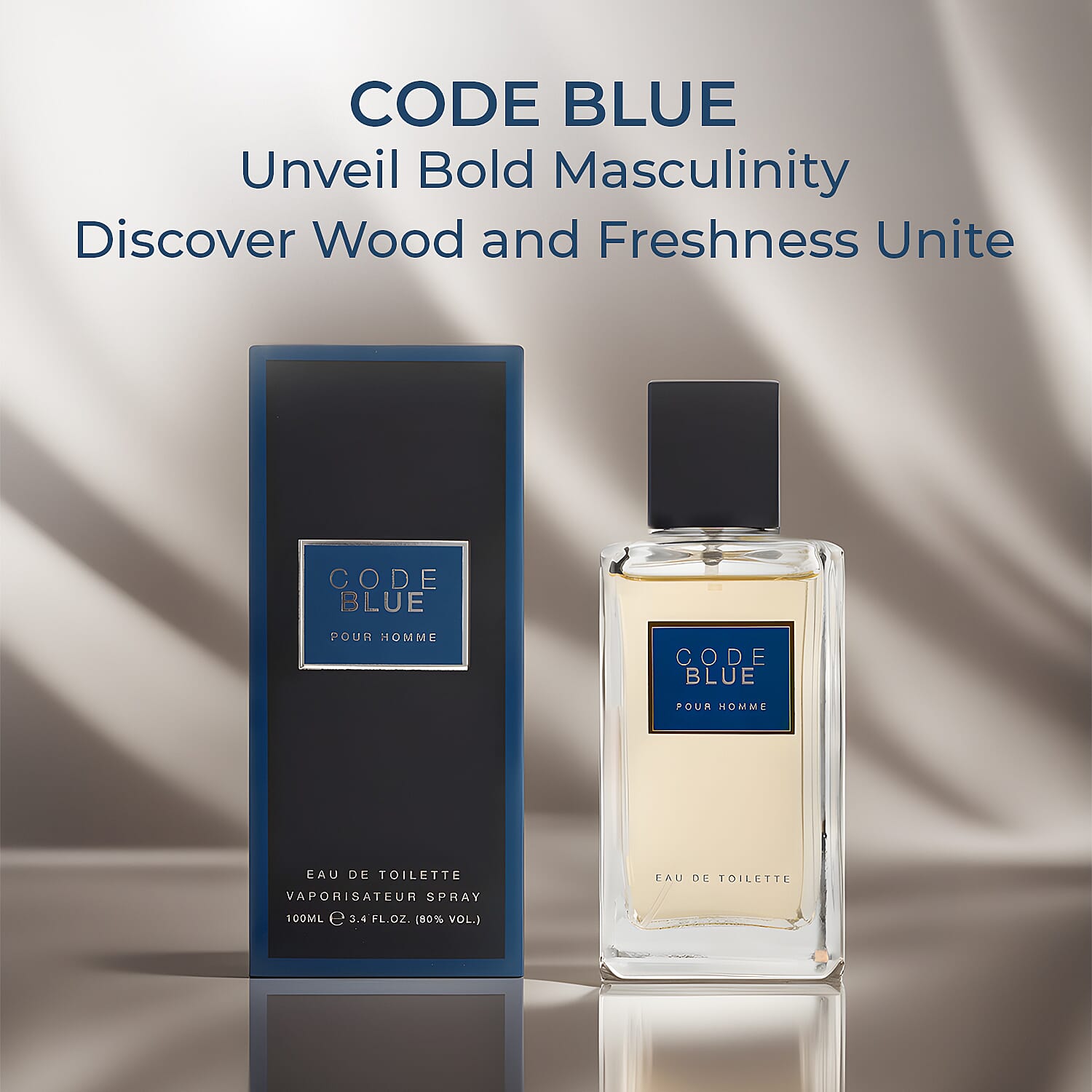 Code Blue- Pour Homme Eau De Toilette - 100ml