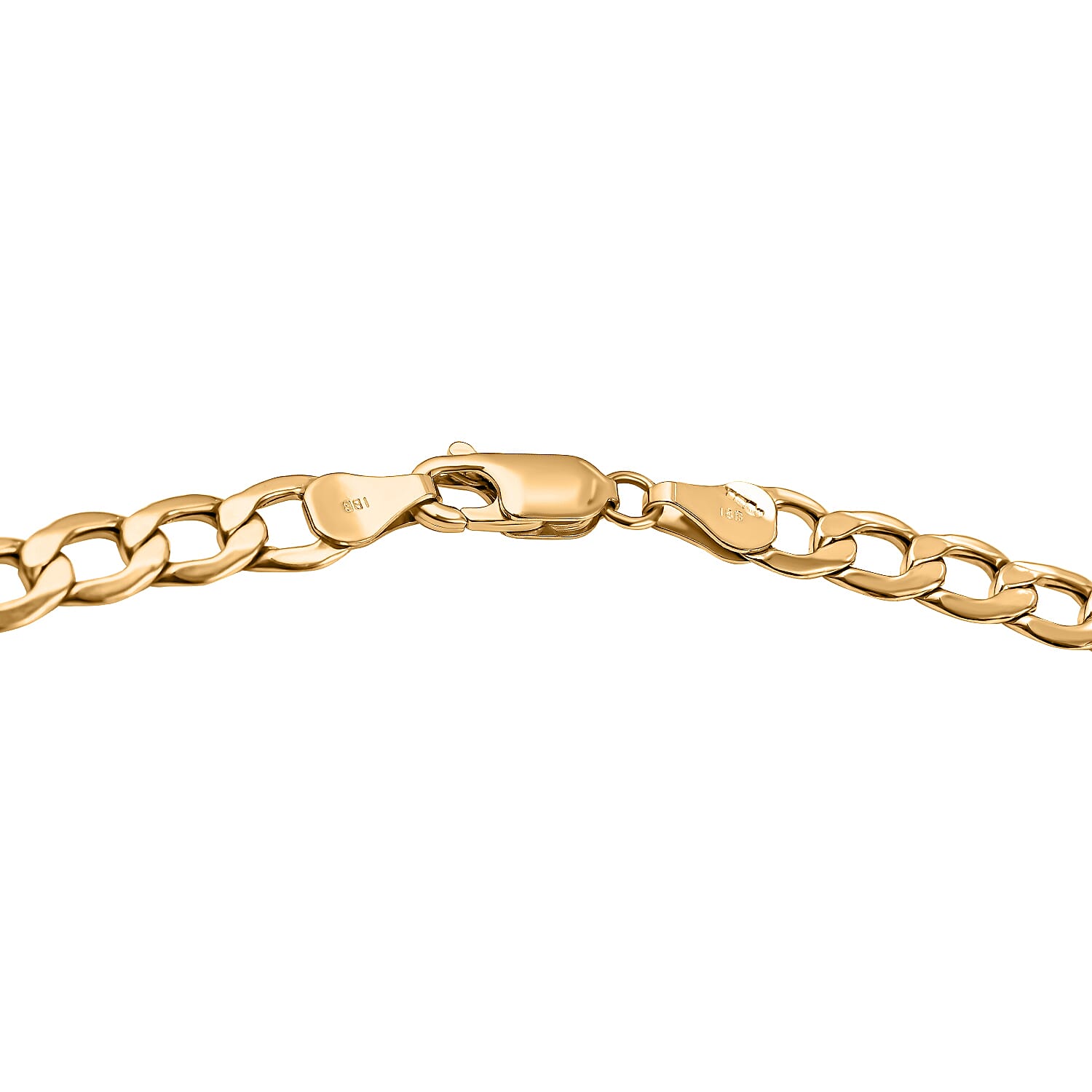 Italian Made Closeout Deal - 9K Yellow Gold Curb Necklace (Size - 20), Gold Wt. 6.70 Gms