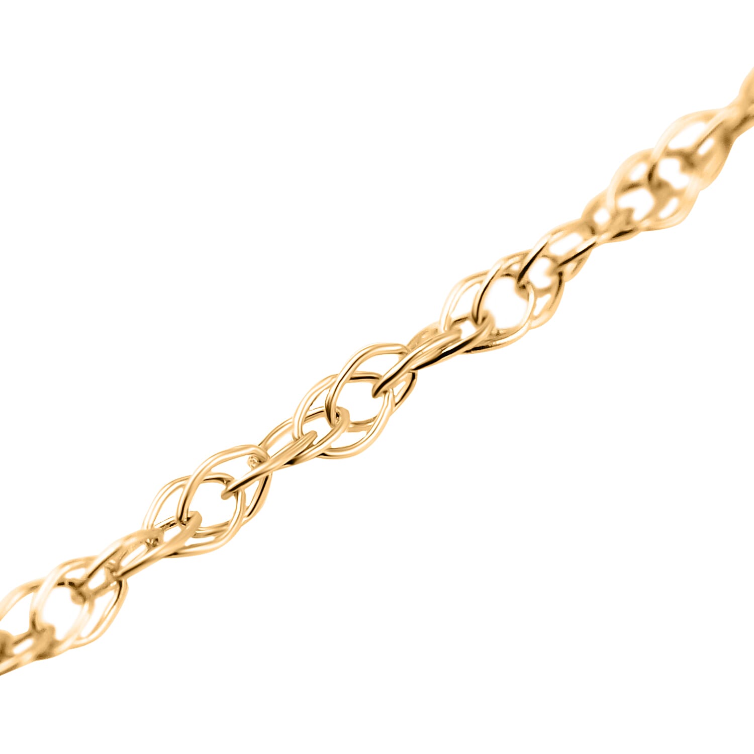 9K Yellow Gold  Necklace  (Size - 18)