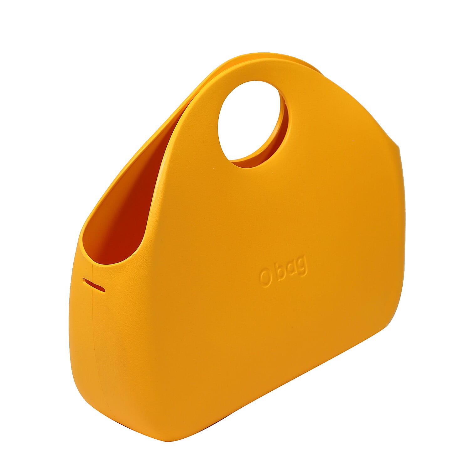 Italian O MOON Handbag (Size:31x33x10Cm) - Yellow