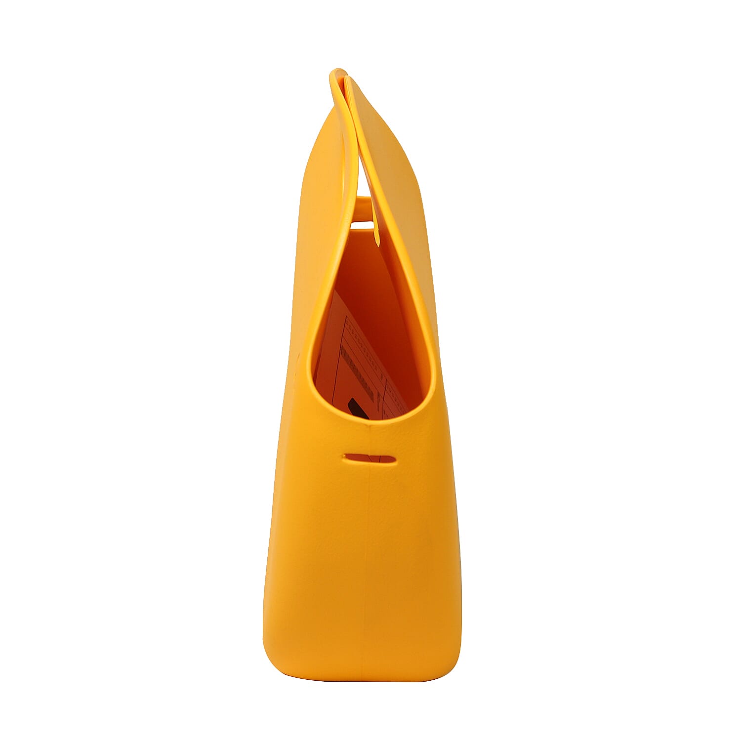 Italian O MOON Handbag (Size:31x33x10Cm) - Yellow