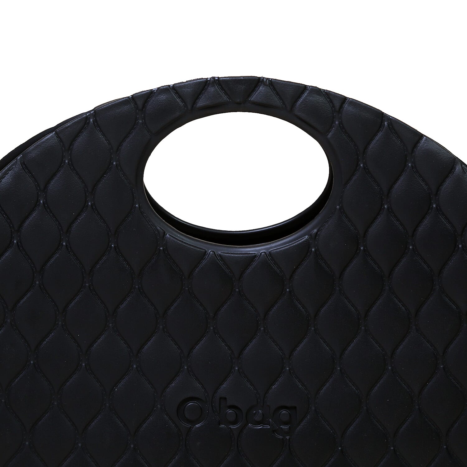 Italian Quilt Pattern Handbag (Size:33x31x9Cm) - Black