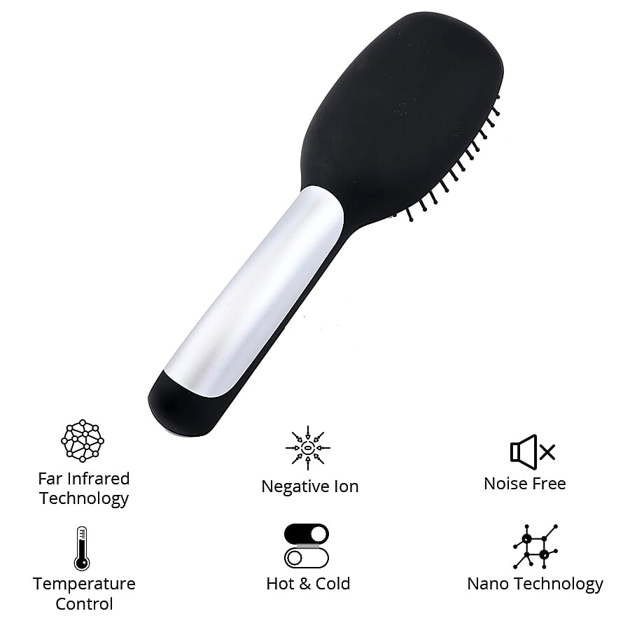 BEAUTECH- Iontech Smoothing Hair Brush (Black)