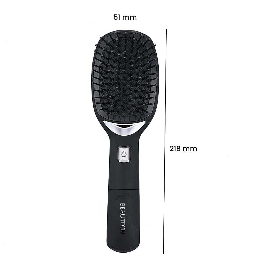 BEAUTECH- Iontech Smoothing Hair Brush (Black)