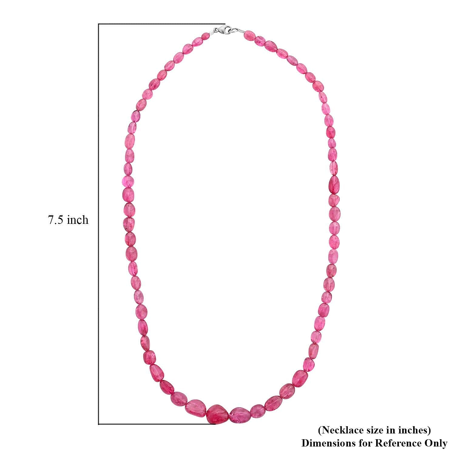 950 Platinum AAAA Mahenge Spinel Necklace (Size - 18) 90.00 pc, Platinum Wt. 2.75 Gms 90.000 Ct. 950 Platinum AAAA Mahenge Spinel Necklace (Size - 18) 90.00 pc, Platinum Wt. 2.75 Gms 90.000 Ct.