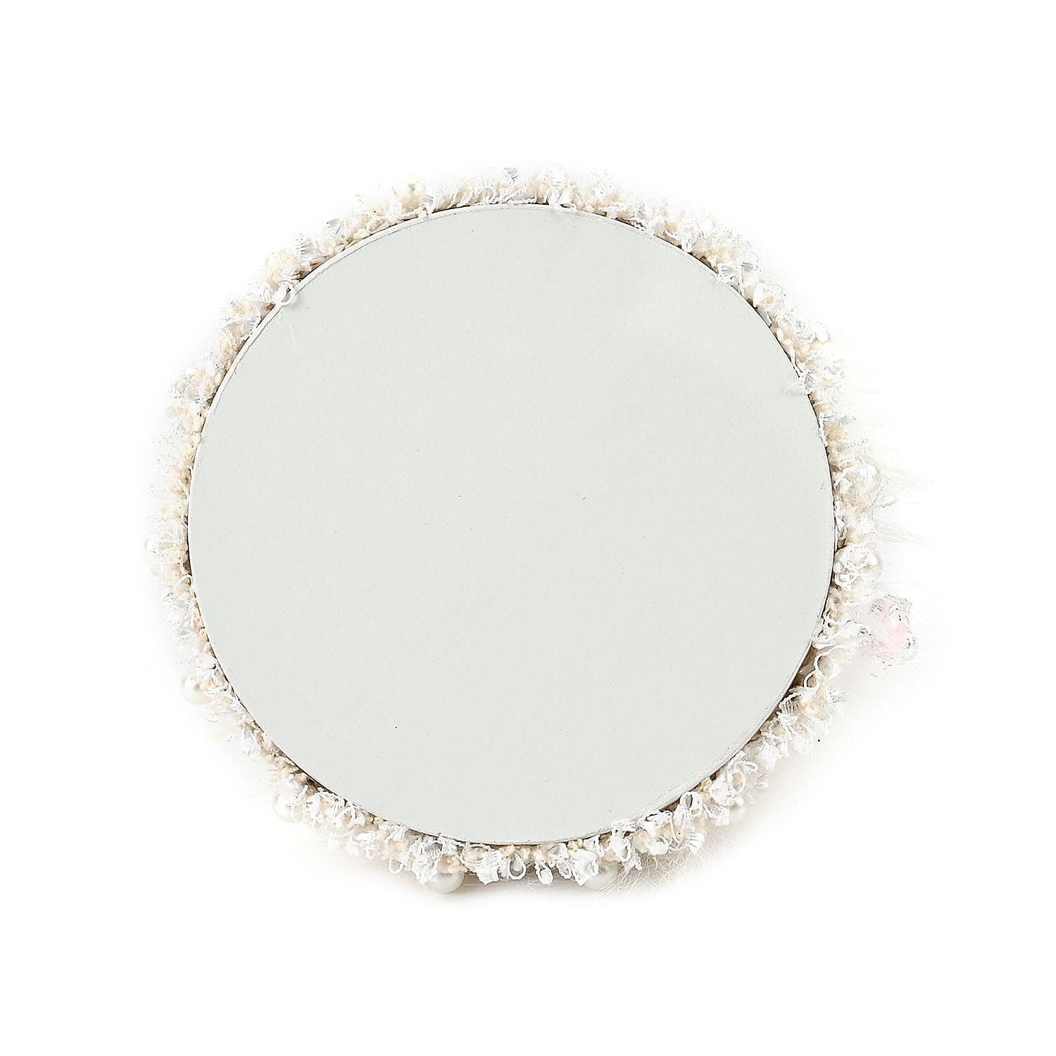 Aesthetic Handmade Sleeping Deer Table Top Decoration (Size 12x12x10cm)