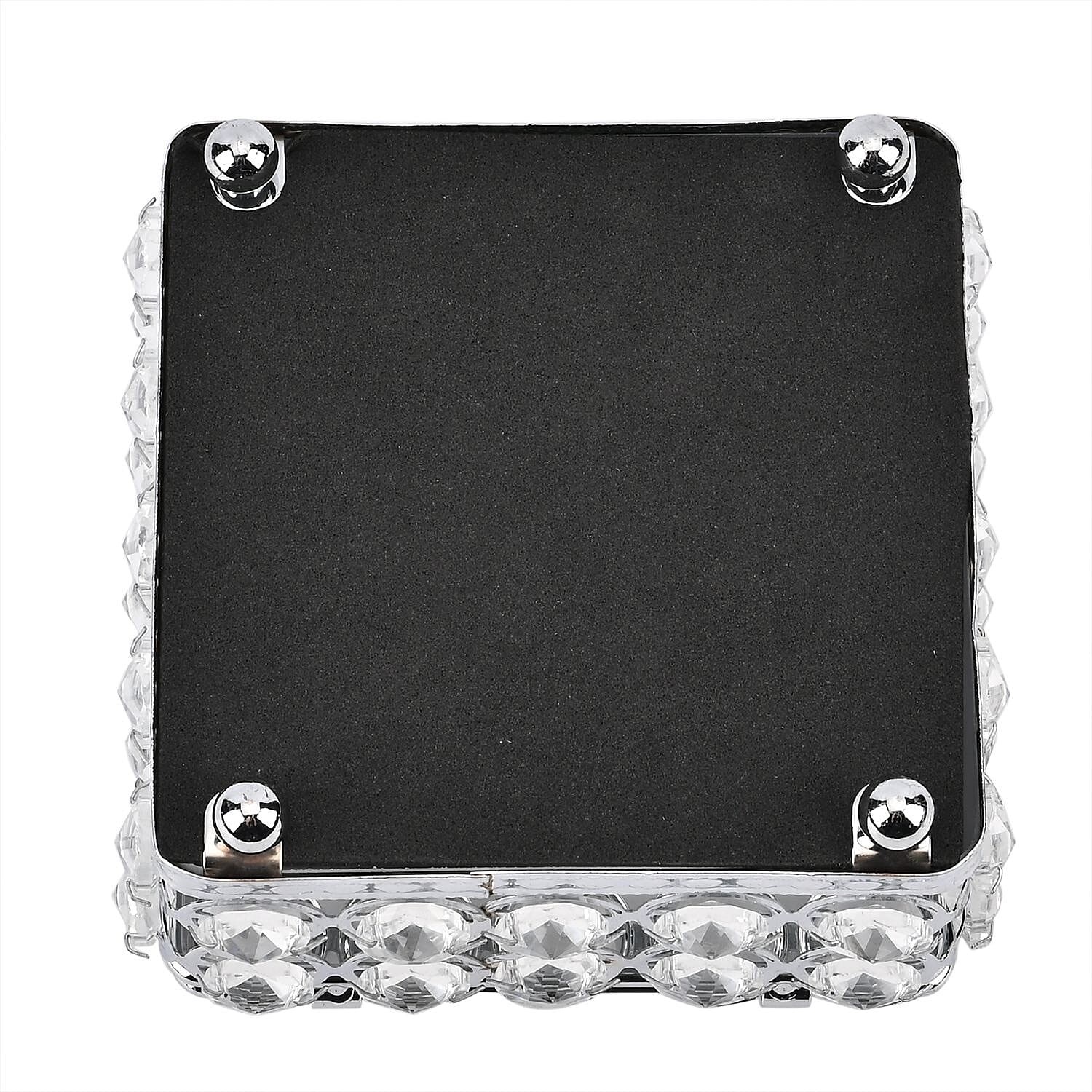 Square Jewellery Box (Size 11x11x7 ) - Silver