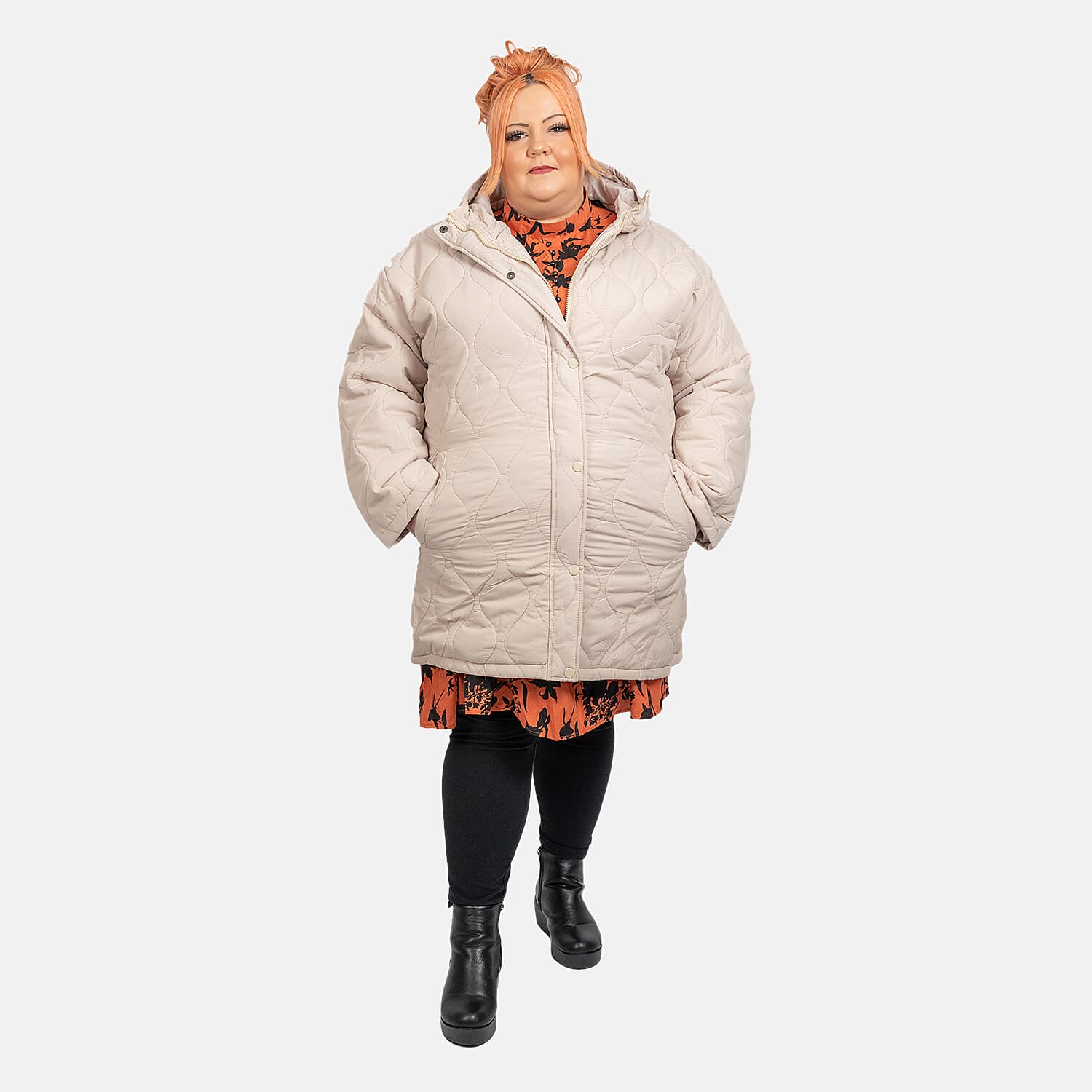 Padded coat hot sale size 18