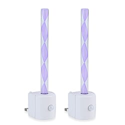 Set of 2 Motion Sensor LED Night Light - Yellow