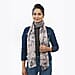 La Marey Pure Cashmere Printed Pashmina Woolen Scarf with Gift Box