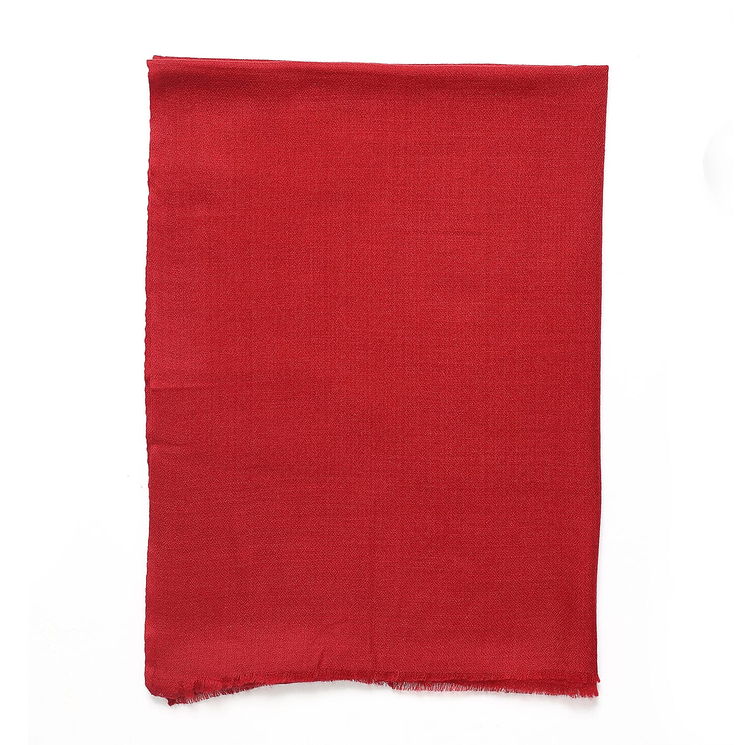  Todays Star Buy- La Marey Cashmere Solid Scarf - Wine