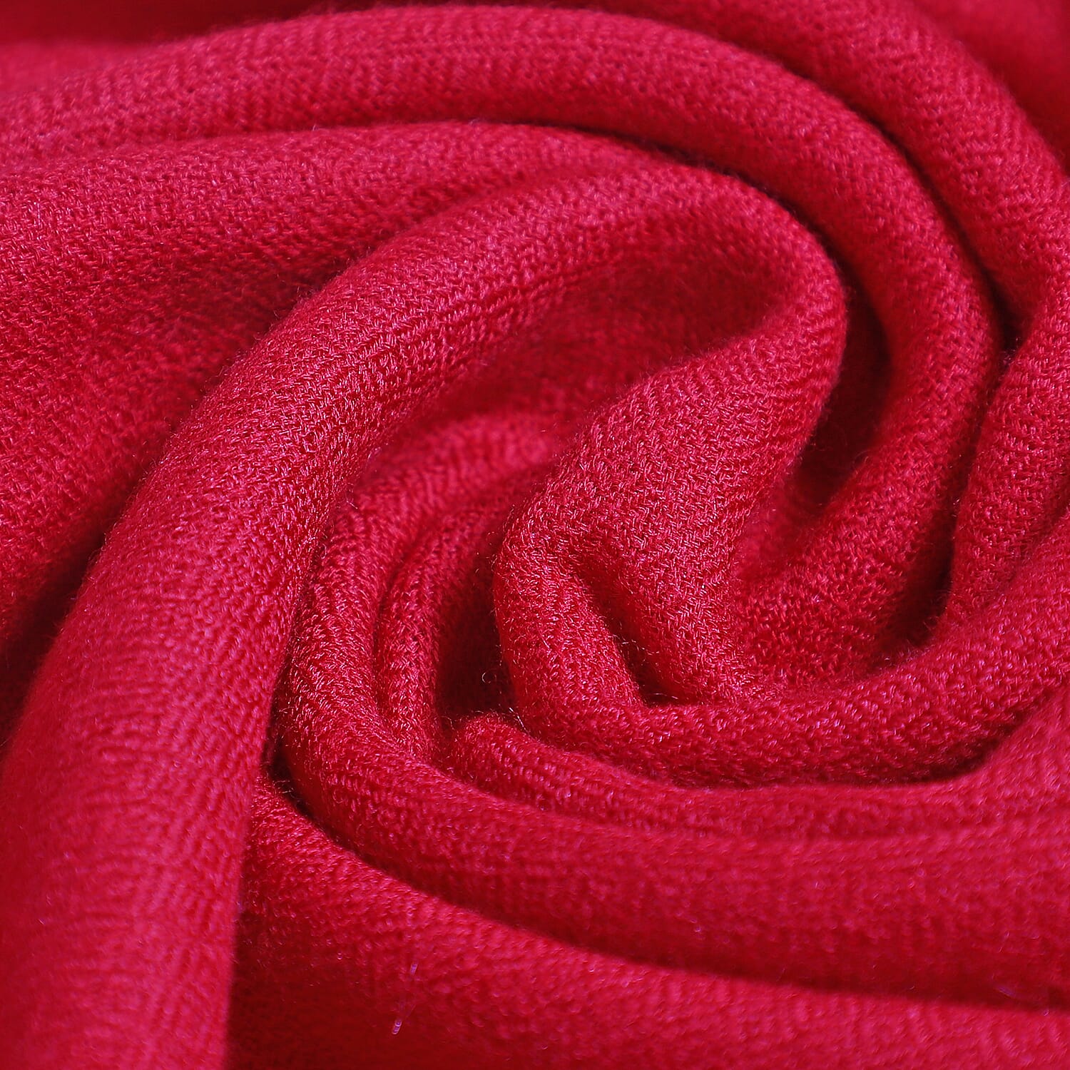  Todays Star Buy- La Marey Cashmere Solid Scarf - Wine