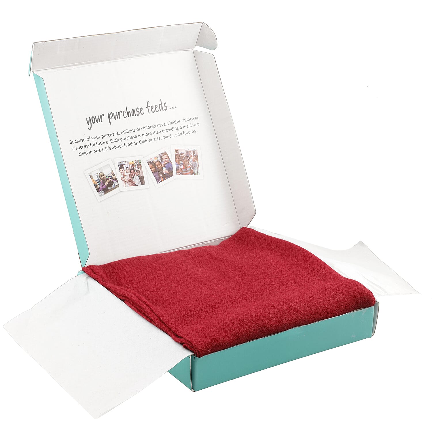  Todays Star Buy- La Marey Cashmere Solid Scarf - Wine