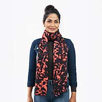 La Marey Pure Cashmere Printed Pashmina Woolen Scarf with Gift Box