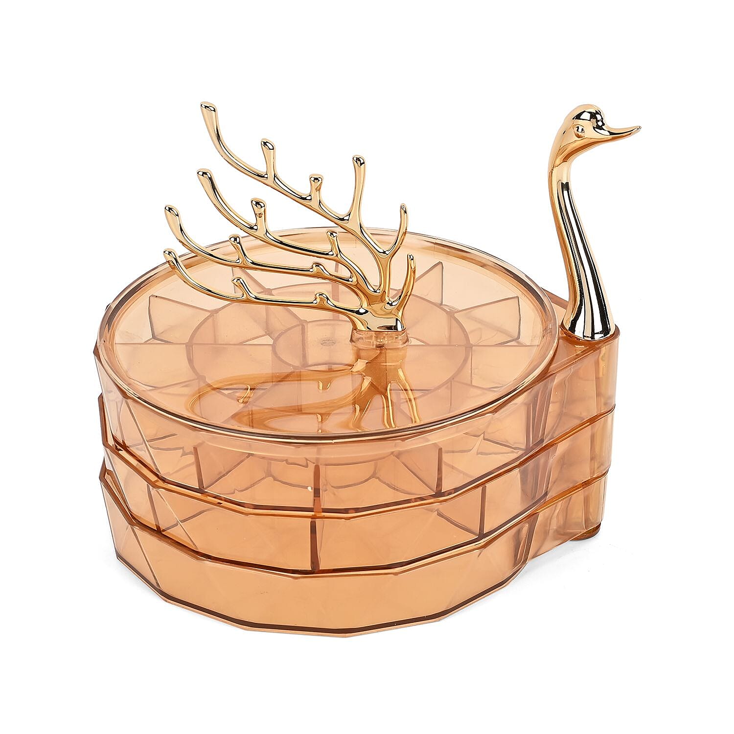 LIMITED EDITION - Swan Jewellery Organiser - Golden