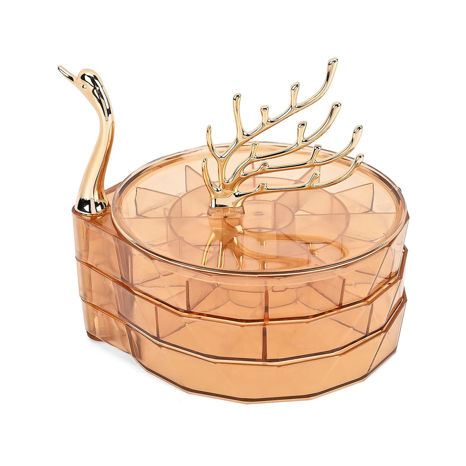 LIMITED EDITION - Swan Jewellery Organiser - Golden